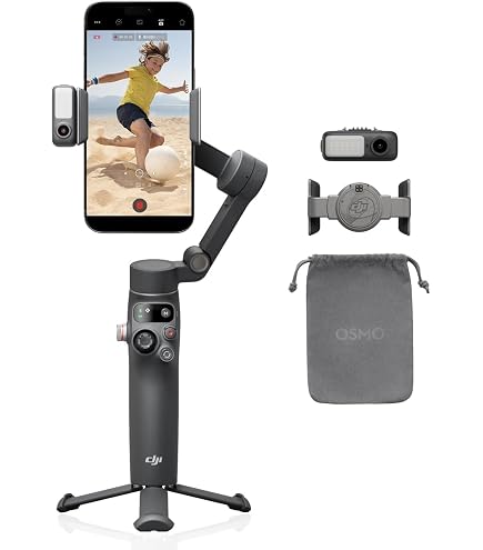 Insta360 Flow 2 Pro Creator Kit Stone Grey : Amazon.com.tr: Elektronik